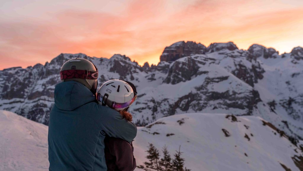 Trentino Ski Sunrise